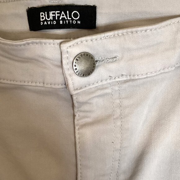 Buffalo David Bitton Aubrey Women's Pants Size 12 Stretchy High Rise Slim Leg - Picture 2 of 8